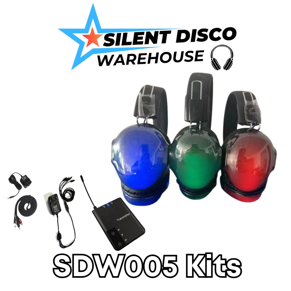 SDW005 Custom Silent Disco Package