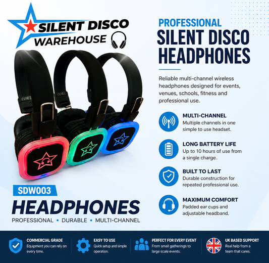 Additional Silent Disco Headphone