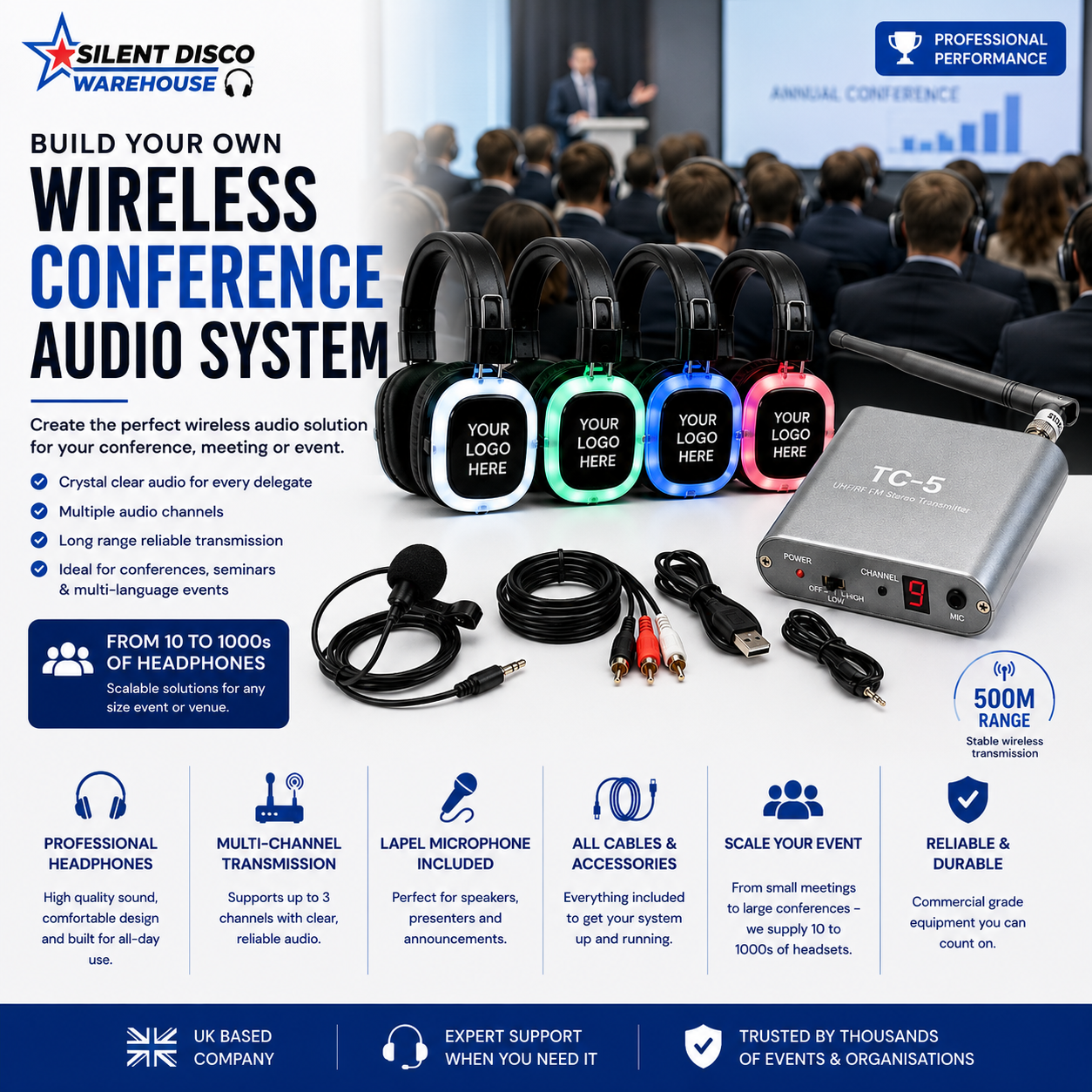 Build Your Own Wireless Conference Audio System