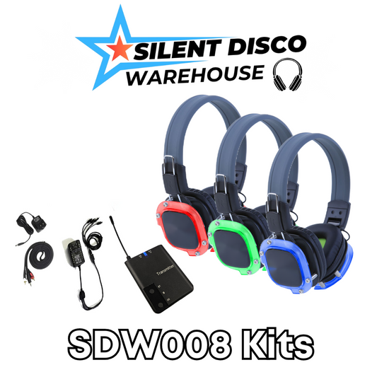 SDW008 Custom Silent Disco Package