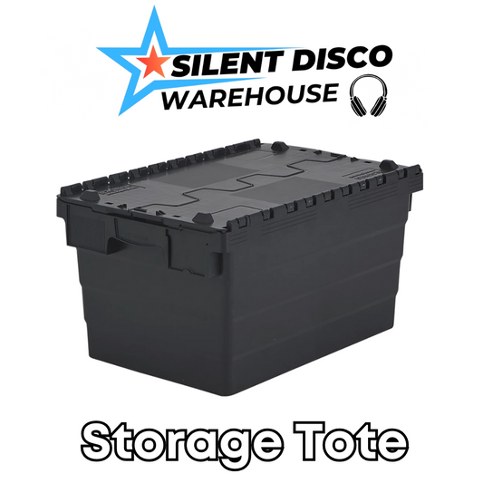 Storage Tote Box For 60 Silent Disco Headphones