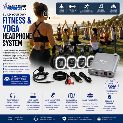 Build Your Own Wireless Fitness & Yoga Headphone System